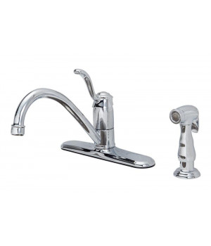 KTCH FAUCET 1H CH SDSPRY (Pack of 1)