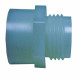 48822 ADAPTR NYL 3/4HOSE1/2MPT Green Leaf 3/4 in. MGHT T X 1/2 in. D MPT Nylon Hose Adapter