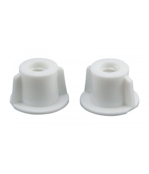 WING NUTS 2PK WHT (Pack of 1)
