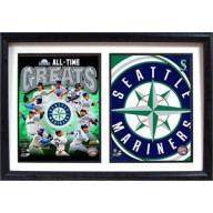 12x18 Double Frame - Seattle Mariners Greats
