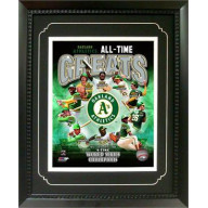 11x14 Deluxe Frame - Oakland A's Greats