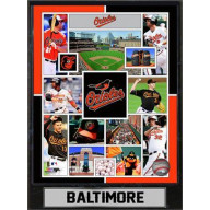 9x12 Plaque - 2015 Baltimore Orioles