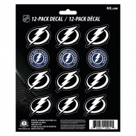Tampa Bay Lightning 12 Count Mini Decal Sticker Pack