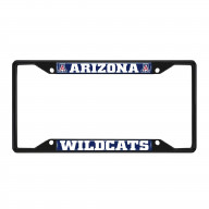 Arizona Wildcats Metal License Plate Frame Black Finish