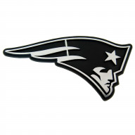 Fanmats, NFL - New England Patriots Molded Chrome Emblem