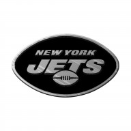 Fanmats, NFL - New York Jets Molded Chrome Emblem