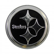 Fanmats, NFL - Pittsburgh Steelers Molded Chrome Emblem