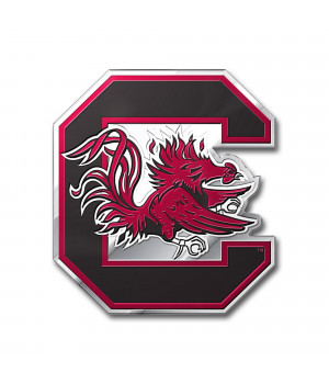 Fanmats, University of South Carolina Embossed Color Emblem