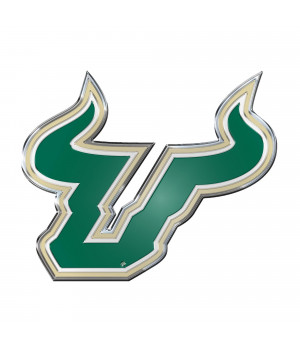 Fanmats, University of South Florida Embossed Color Emblem