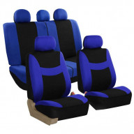 Light and Breezy Cloth Seat Covers - BLUEBLACK