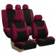 Light and Breezy Cloth Seat Covers - BURGUNDY