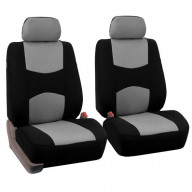 Flat Cloth Bucket Seat Covers - GRAY
