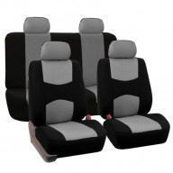 Flat Cloth Seat Covers- GRAY