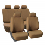 Supreme Cloth Multifunctional Car Seat Covers - TAUPE