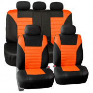 Premium 3D Air Mesh Seat Covers - Full Set - ORANGE