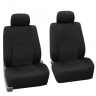 Premium Waterproof Seat Covers - Front Set -BLACK