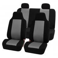 Sandwich Fabric Car Seat Covers - GRAY