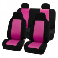 Sandwich Fabric Car Seat Covers - PINK