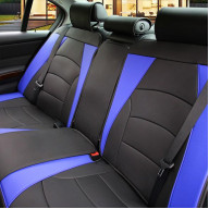 Multifunctional Quilted Leather Cushion Pads -BLUEBLACK