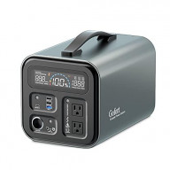 GOFORT Portable Power Station 1100Wh/1200W (Peak 2000W) 110V AC Outlets Portable Solar Generators (Solar Panel Not Included) 120W 12V DC Outlet TypeC PD Quick Charge 45W SOS Flashlight Backup Power Battery Pack For Outdoor RV/Van Camping CPAP Home Emergen