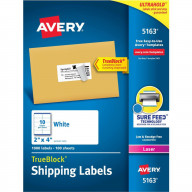 Avery® Easy Peel White Shipping Labels - 2