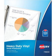 Avery® Heavy-Duty Sheet Protectors - 100 x Sheet Capacity - For Letter 8 1/2