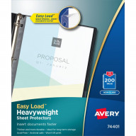Avery® Non-Glare Heavyweight Sheet Protectors - For Letter 8 1/2