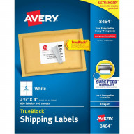 Avery® TrueBlock Shipping Labels - 3 21/64