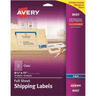 Avery® Shipping Label - 8 1/2