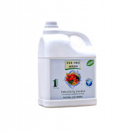 VEG FRU WASH Vegetable and Fruit Cleaner, 5000 ml | Premium | Patented | Scientifically Proven, Effective, Natural Vegetable & Fruit Washing Liquid - VEG FRU Wash | FSSAI Licensed | Removes 99.9% of germs, pesticides. 100% food grade material since 2004