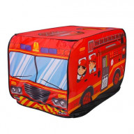 Kids Play Tent Foldable Pop Up Ice Cream Bus Tent Portable Children Baby Play House W/ Carry Bag For Indoor Outdoor Use