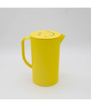 Pitcher with Lid1 Quart Smiley Face