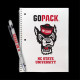 NC State Wolfpack Gift Set - Spiral Notebook and Comfort Feel Metal Pen (2322)