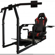 GTA-Pro Model Black Frame White/Red Seat