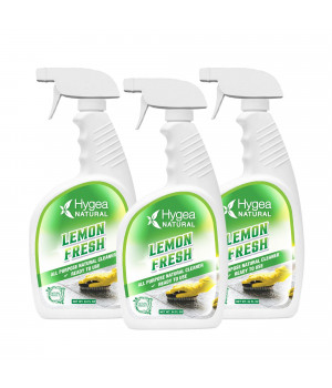 Lemon Fresh - Natural All Purpose Cleaner Ready to use 24oz Spray (3 pack)