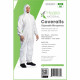 Disposable Coverall Protective Clothing, Size M