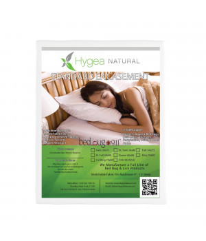 Hygea Natural Bed Bug Water Resistant Mattress Protector | Non Woven | XL Full Size