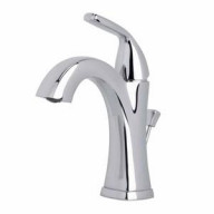 Miseno Elysa-V Single Hole Bathroom Faucet Polished Chrome