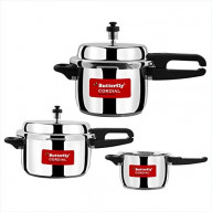 Butterfly Cordial 2L, 3L & 5L Stainless Steel Outer Lid Pressure Cooker