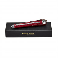 Philip Stein 1-PSW-SAR Swarovski Crystal Aerating Wine Wand with Red Leather Travel Case