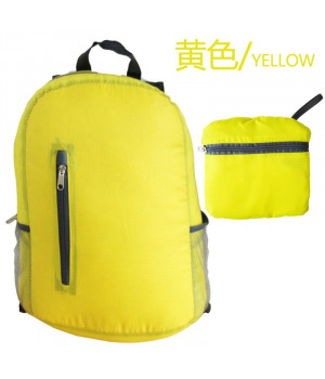 Folding Backpacks - Yellow