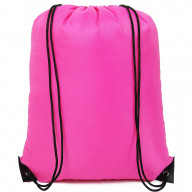 Promotional Drawstring backpacks In Plum