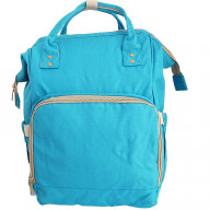 Diaper backpacks - Plain Weave Sky Blue