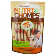 Nutri Chomps Mini Twist Dog Treat Chicken Flavor