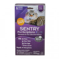 SG SENTRY PLUS CAT OVER 5LB 6DOSE