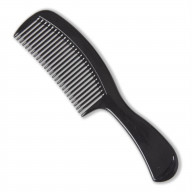 Hair Brushes & Combs: Mini Comb with Handle, Black, 6.5