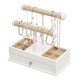 Mele and Co Ivy Jewelry Box & Organizer in White