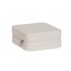 Mele and Co Dana Vegan Leather Jewelry Box in Ivory