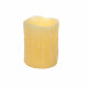 LED Wax Dripping Pillar Candle (Set of 3) 4