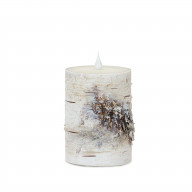 LED Birch Candle 3.5